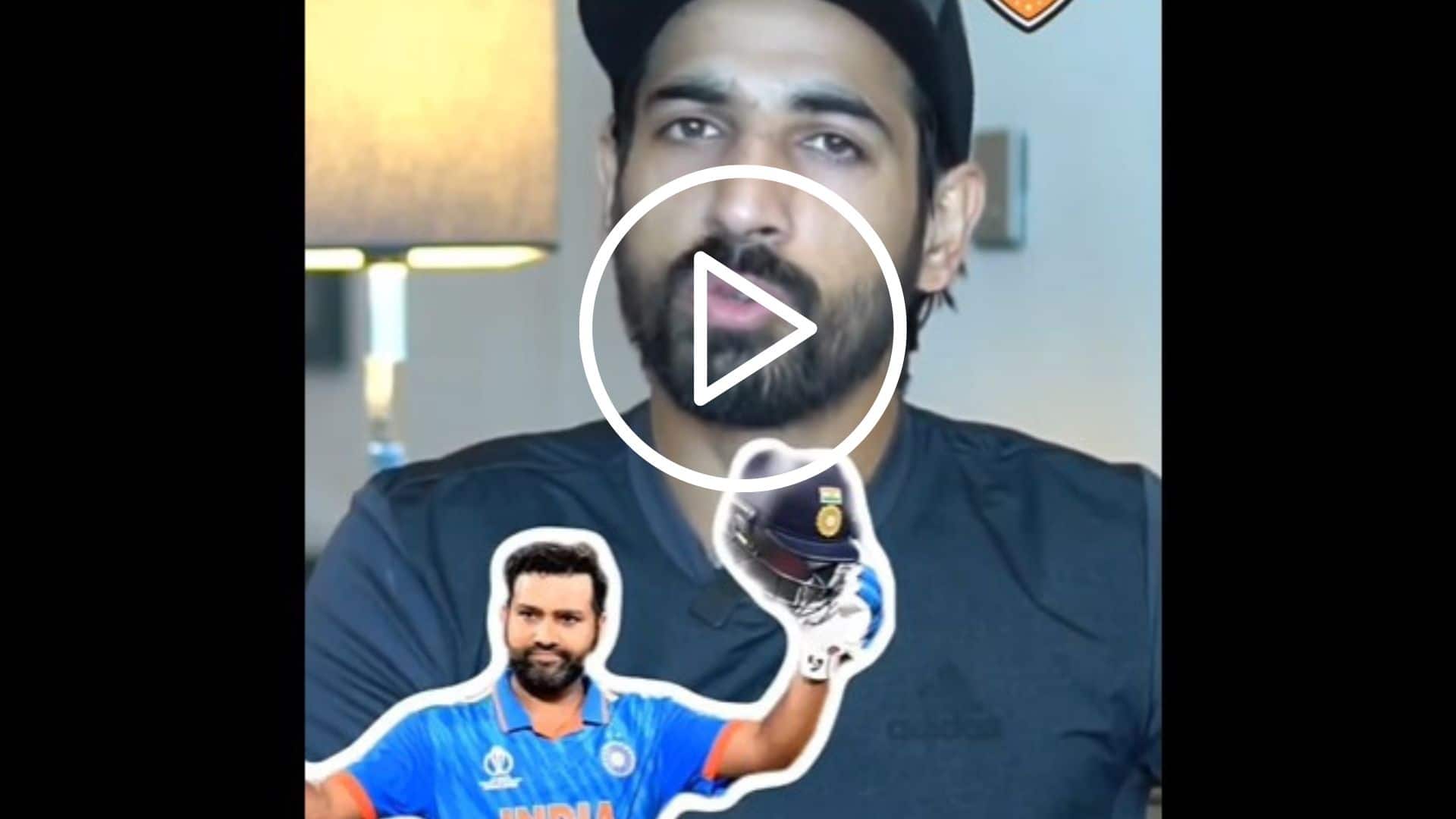 [Watch] Afghanistan's Star All-Rounder Names Rohit Sharma As His Cricketing Idol